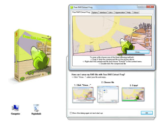 Image 0 for Free RAR Extract Frog